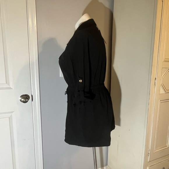 Pretty Little Thing Black Romper, US 14 - Picture 6 of 11